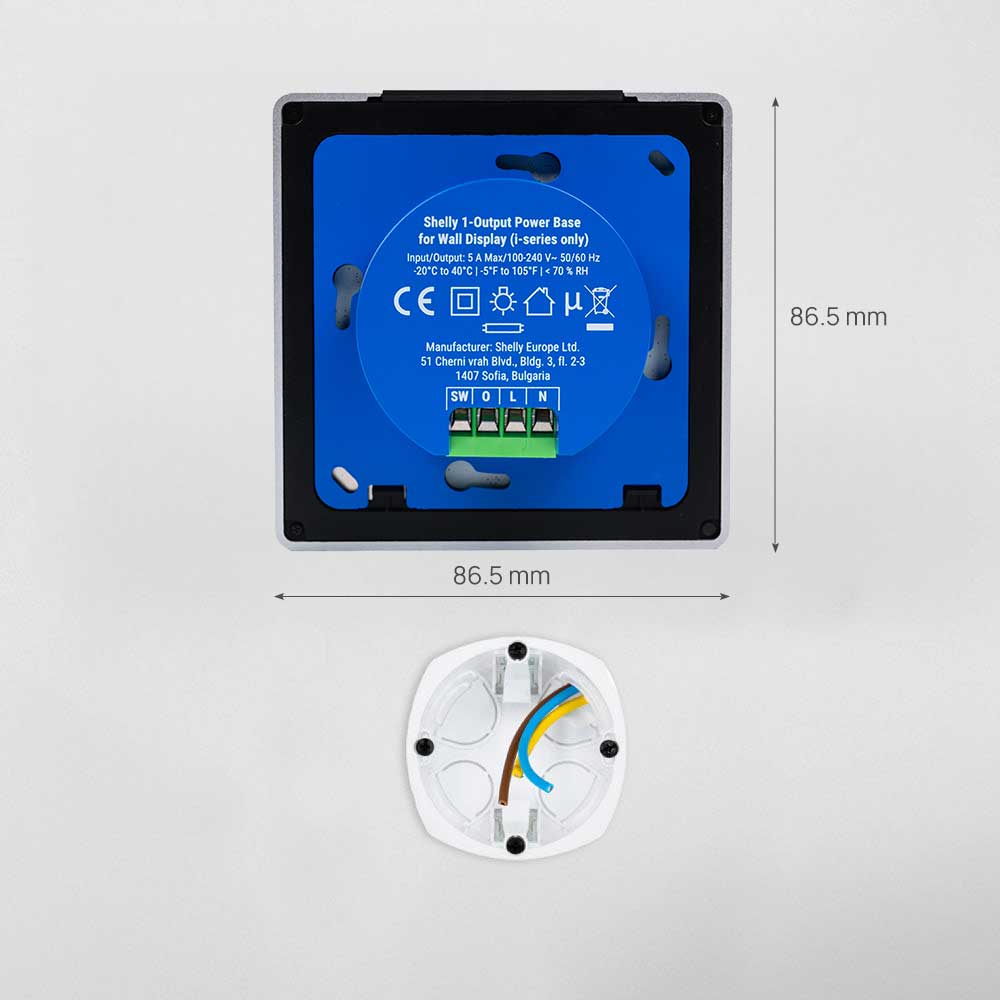 shelly-wall-display-x1i-silber-4-zoll-smart-home-touchpanel image 4