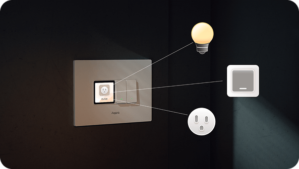 aqara-touchscreen-switch-s100-horizontal-smarter-schalter-mit-display image 7