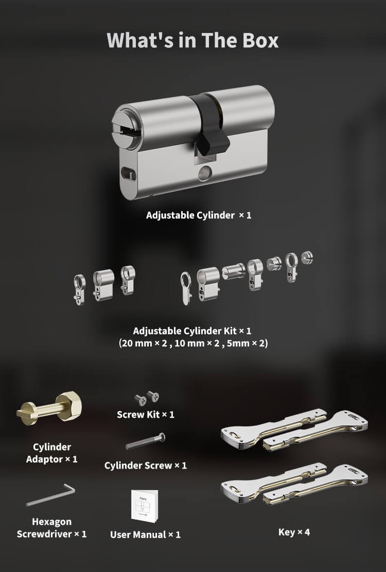 aqara-adjustable-cylinder-f-r-smart-lock-u200-verstellbarer-schlie-zylinder image 7