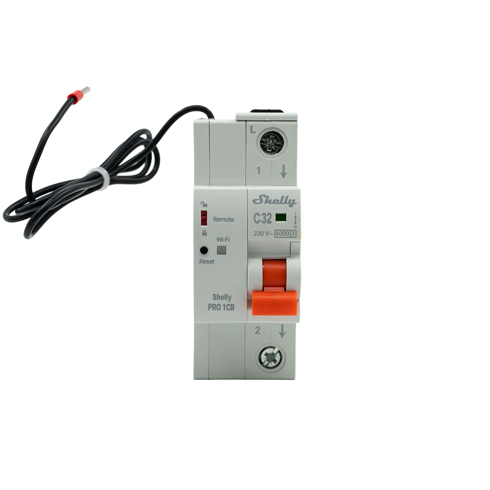 shelly-pro-1cb-c32-smarter-leitungsschutzschalter-32a-hutschiene image 1