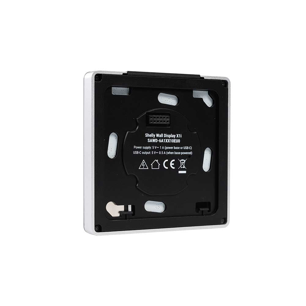 shelly-wall-display-x1i-silber-4-zoll-smart-home-touchpanel image 3