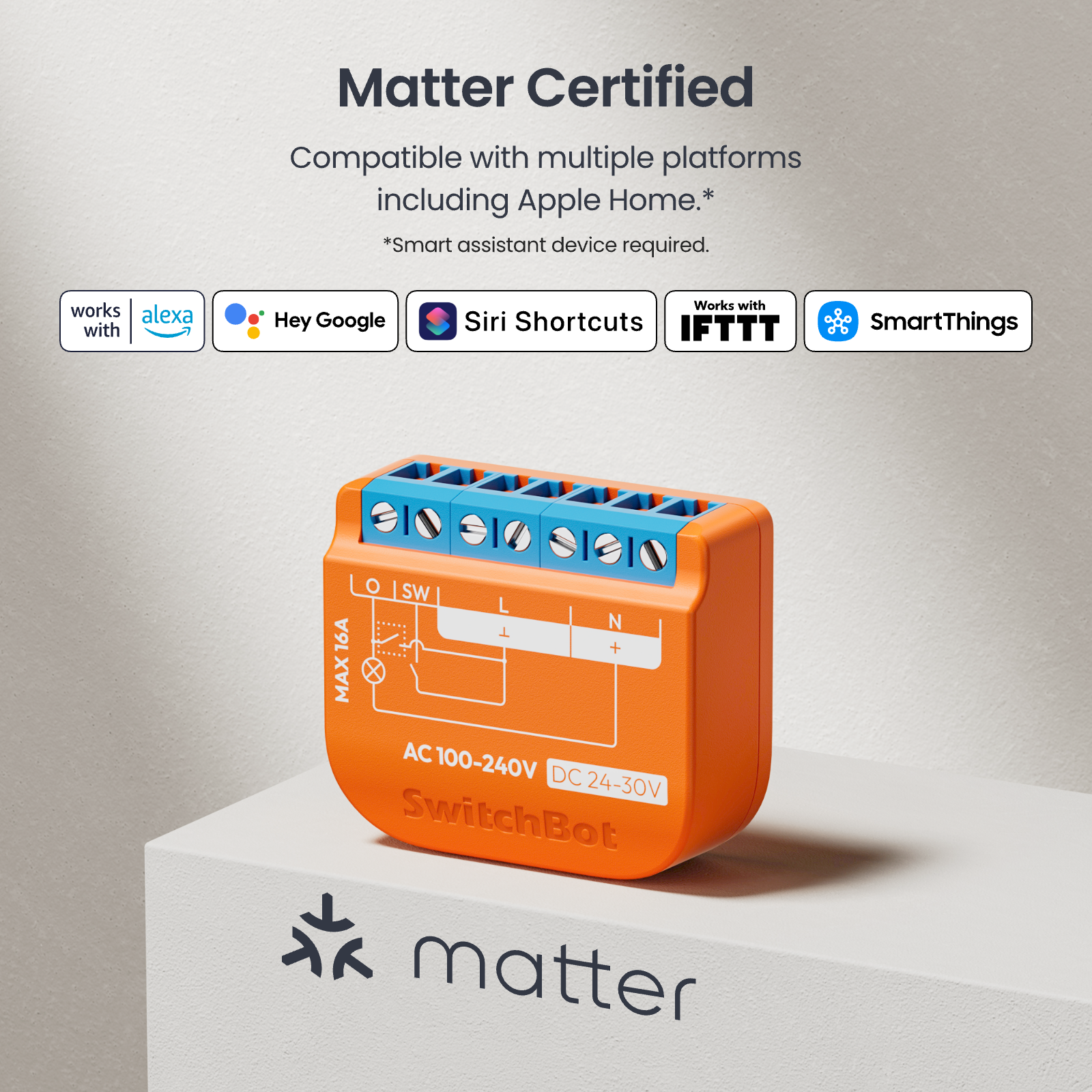 switchbot-relay-switch-1pm-smarter-relaisschalter-mit-matter-und-energiemessung image 3