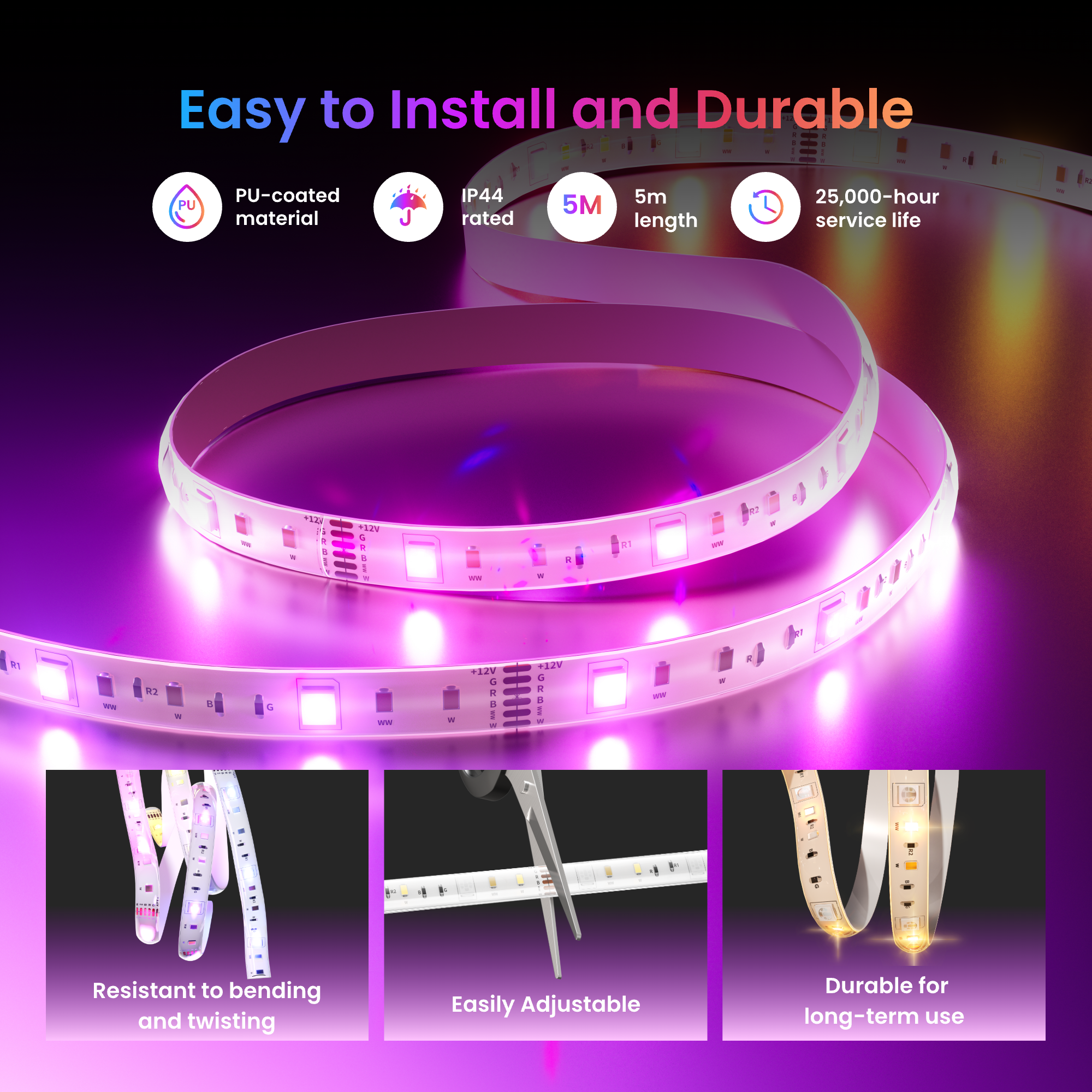switchbot-led-strip-light-3-led-lichtleiste image 8