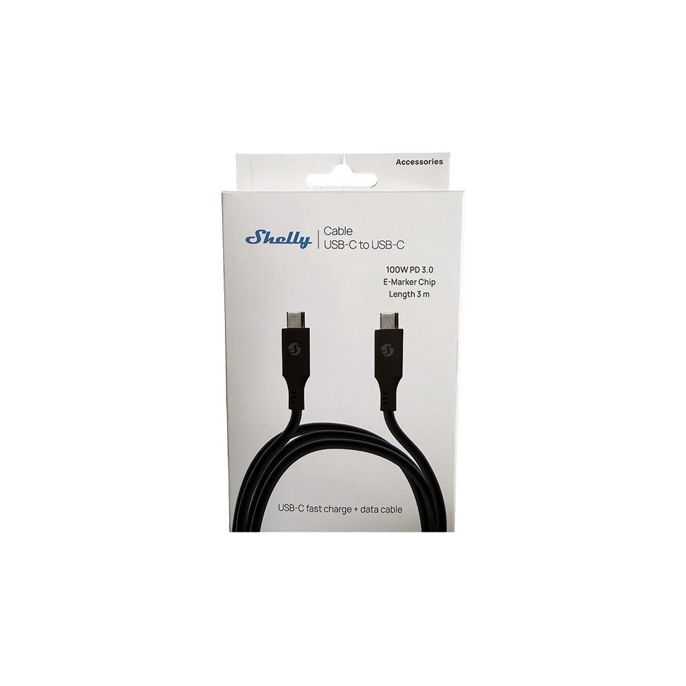 shelly-usb-c-auf-usb-c-kabel-100w-schwarz-3m image 4