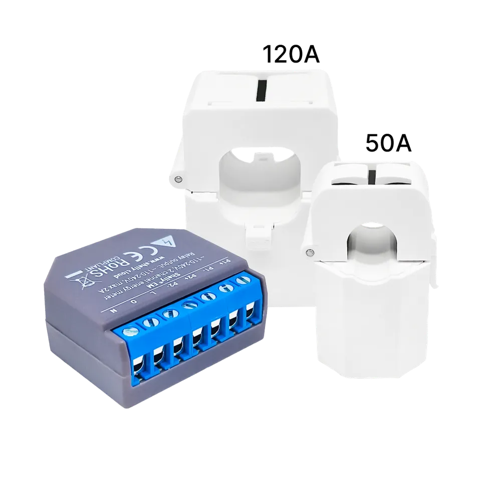 shelly-em-120a-50a-clamps-wlan-energiemessrelais-zum-nachr-sten image 1