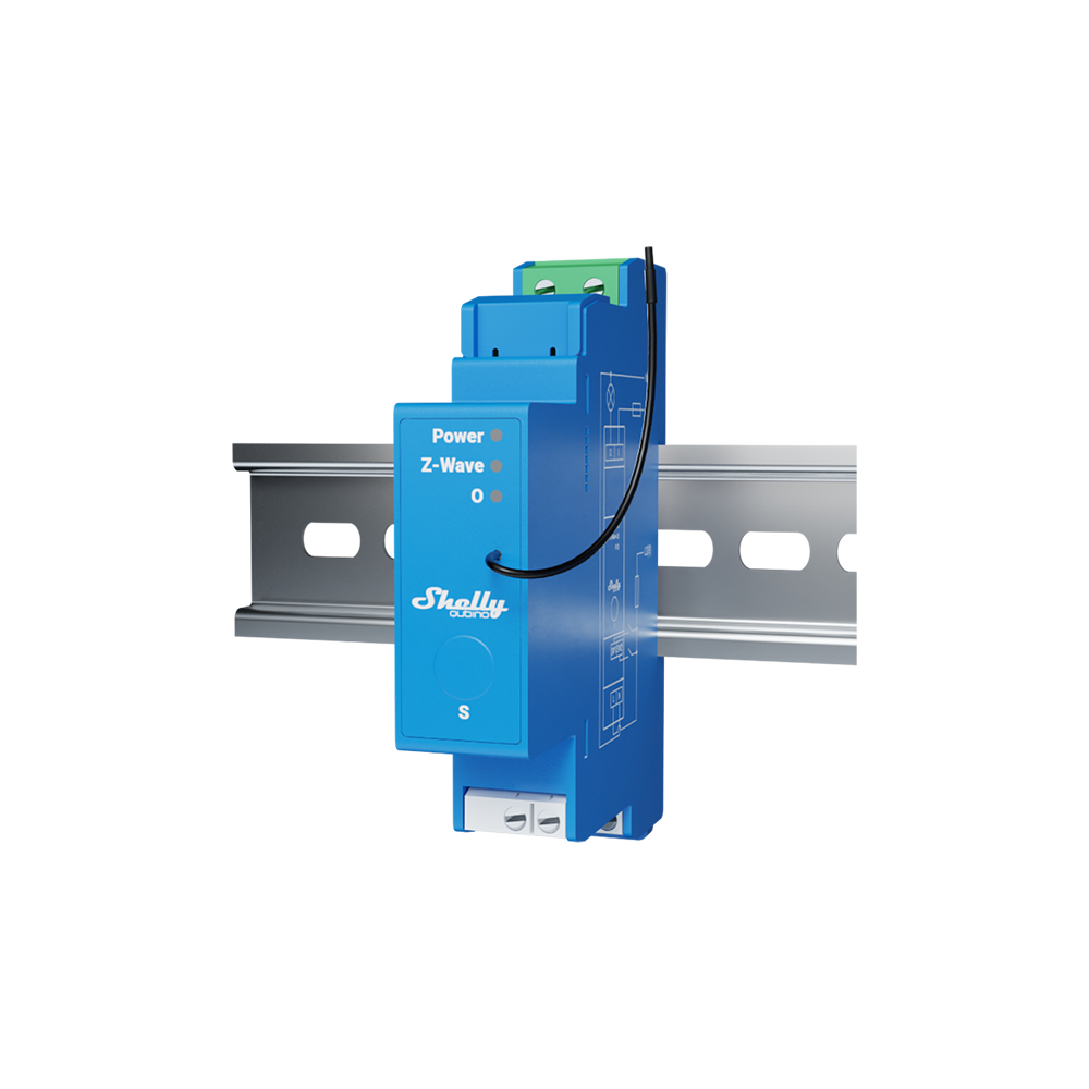 shelly-wave-pro-1-anz-z-wave-din-hutschienen-relais-1-kanal image 1