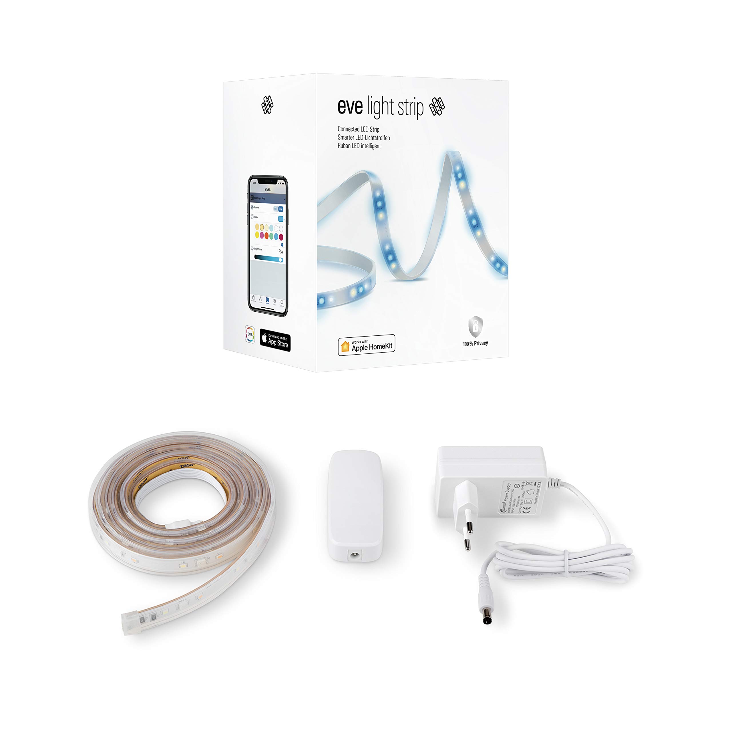 eve-light-strip-smarter-wifi-led-lichtstreifen-mit-apple-homekit-1800-lumen-adap image 3