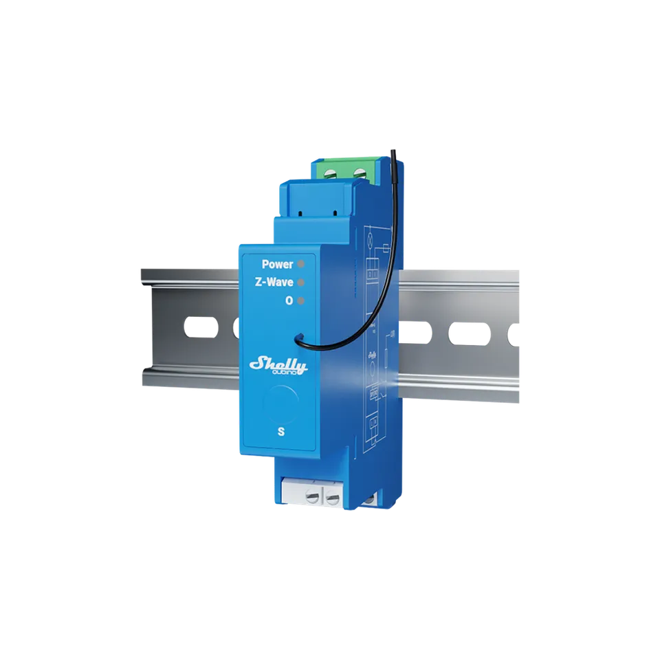 shelly-wave-pro-1-anz-z-wave-din-hutschienen-relais-1-kanal image 1