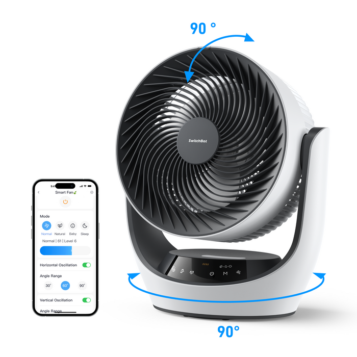 switchbot-batterie-umw-lzventilator-mit-matter-smarter-circulator-fan image 2