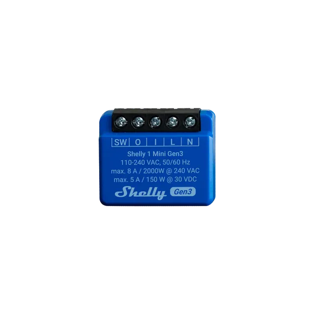 shelly-1-mini-gen3-ultrakompaktes-wlan-relais image 1