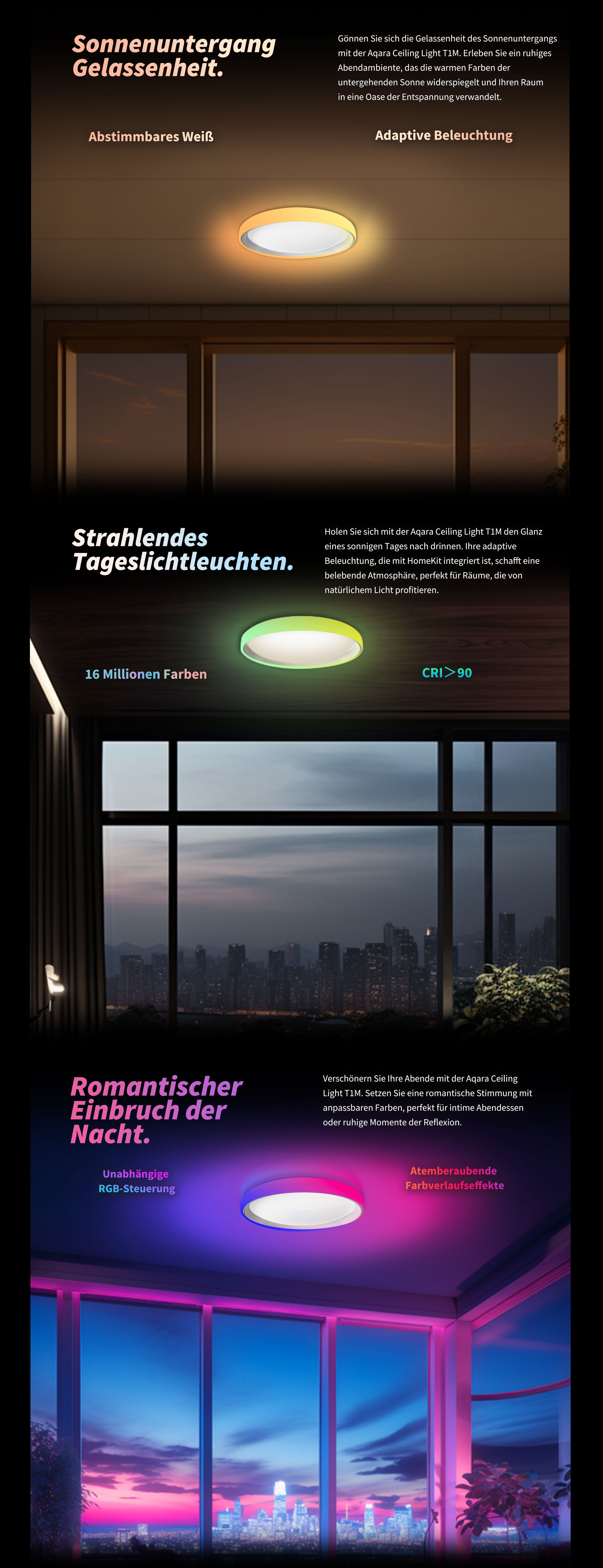 aqara-deckenleuchte-t1m-smarte-led-deckenleuchte image 2