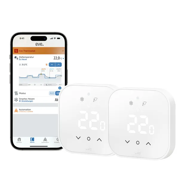 eve-thermostat-matter-2er-pack-smartes-thermostat-f-r-fu-bodenheizung-mit-displa image 1