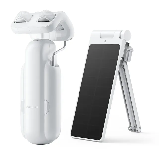 switchbot-curtain-3-gardinenroboter-stangen-typ-1-solar-combo-bundle image 1